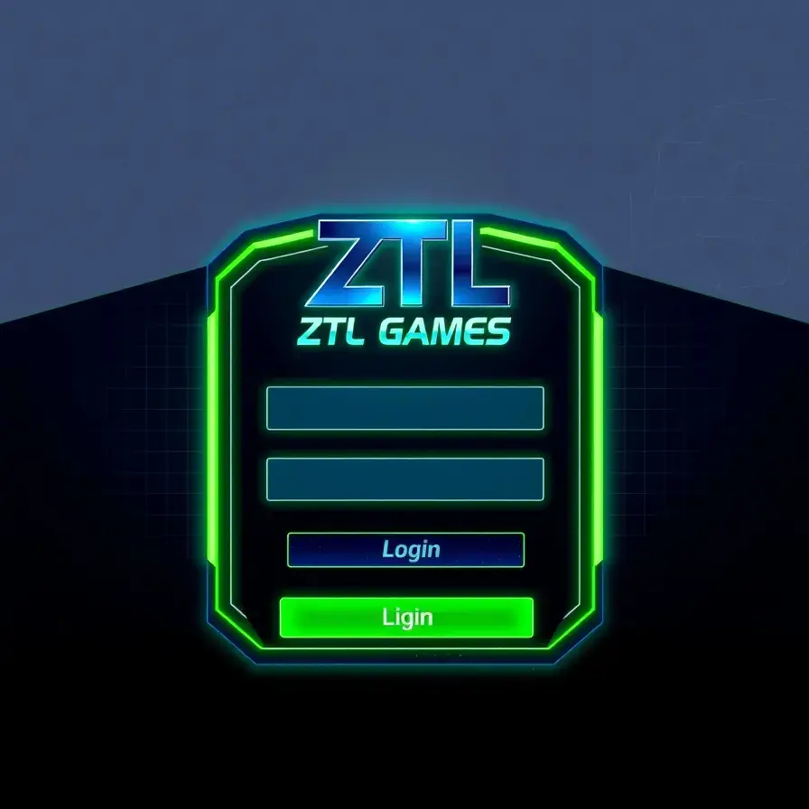 ZTL Games Sign In Interface